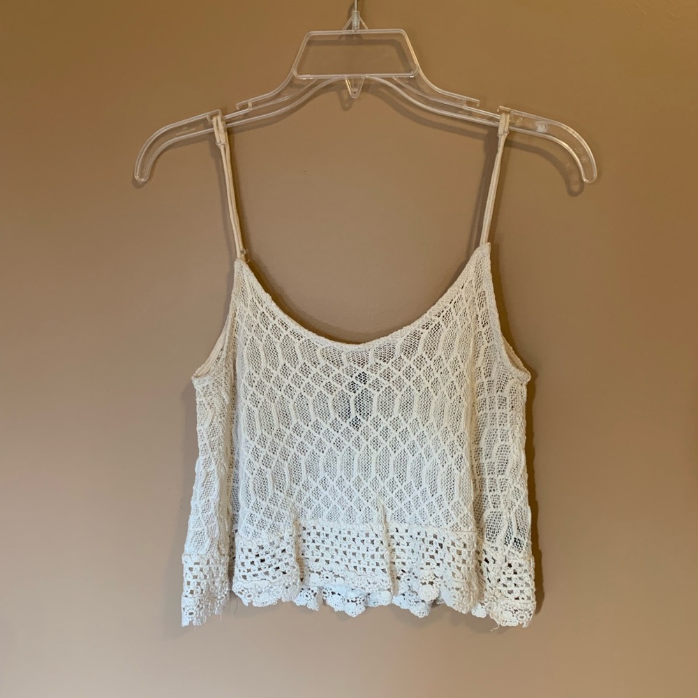 Crochet crop top